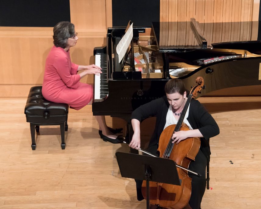 Dr. Erin Ellis and Dr. Lucy Mauro - WVU Showcase Concert